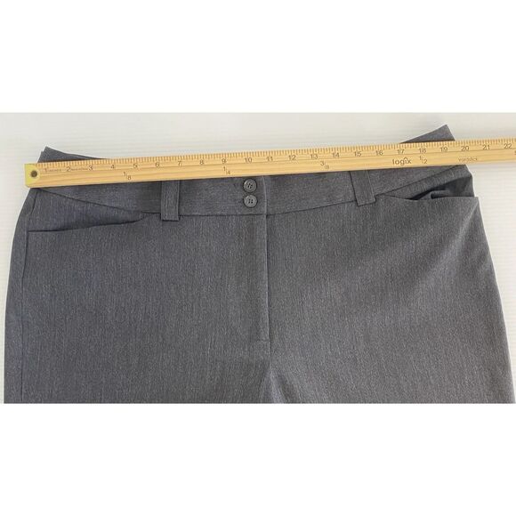 Lane Bryant Houston Dress Pants Heathered Black Woman's Plus Size 18 (Fit 39x31) - Picture 6 of 13